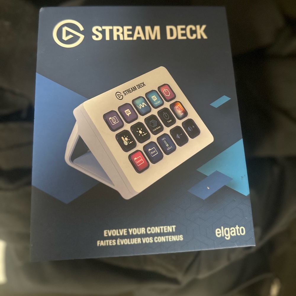 elgato stream deck used once !